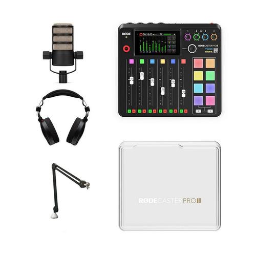 Rode RodeCaster Pro II Solo Bundle, Muziek en Instrumenten, Microfoons, Overige typen, Nieuw, Ophalen of Verzenden