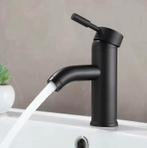 Zwarte Minimalistische Wastafelkraan - Nieuwe Kraan Badkamer, Verzenden, Nieuw, Kraan