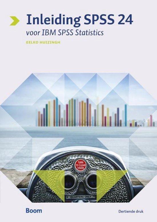 Inleiding SPSS 24, 9789024406968, Boeken, Studieboeken en Cursussen, Zo goed als nieuw, Verzenden