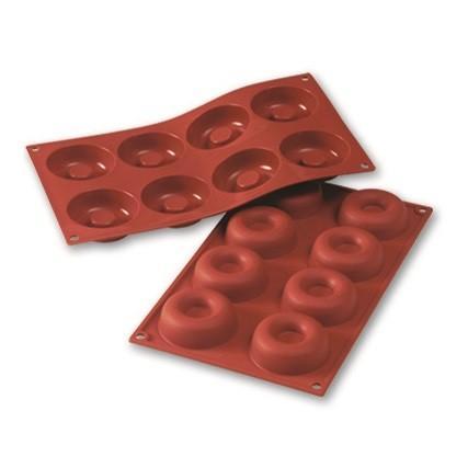 Siliconen Bakvorm Savarin Ø65h21mm (8), Hobby en Vrije tijd, Taarten en Cupcakes maken, Nieuw, Verzenden