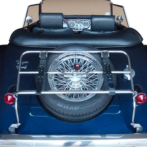 Morgan New Plus 4 bagagerek/drager   heden   Chroom, Auto diversen, Overige Auto diversen, Ophalen of Verzenden