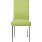 Leren eetkamerstoel Real - Toledo Lime (felgroen) - Poten, Huis en Inrichting, Stoelen, Leren eetkamerstoel Real - Toledo Lime (felgroen) - Poten staal vierkant RVS past perfect in uw interieur als u woonstijl: Industrieel, Modern is.