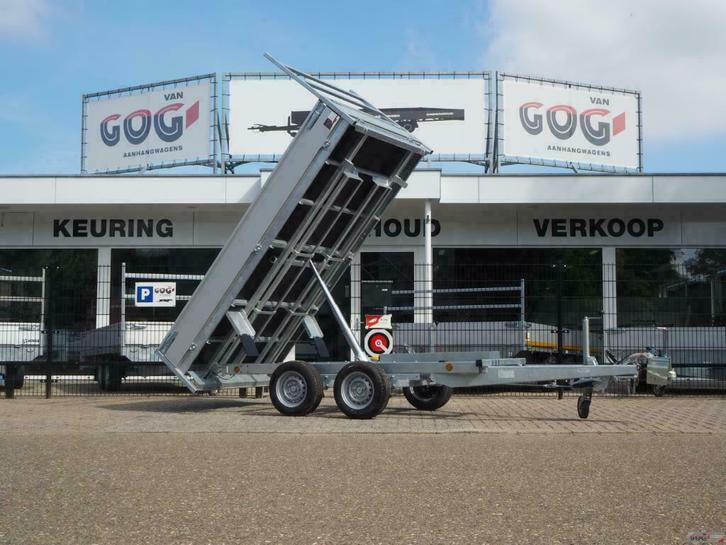 Henra achterwaartse kipper aanhangwagen laatste beschikbaar, Auto diversen, Aanhangers en Bagagewagens, Nieuw, Ophalen of Verzenden