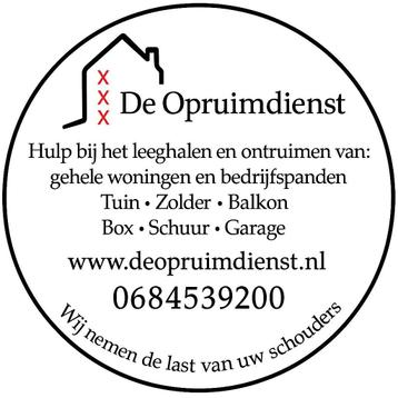 Woningontruiming, woning ontruimen, woning leegmaken, Adam beschikbaar voor biedingen