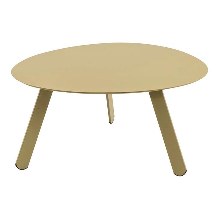 Tiki bijzettafeltje 74x60x35,5 cm - groen/beige, Huis en Inrichting, Stoelen, Nieuw, Ophalen of Verzenden