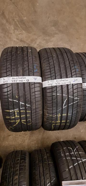 2x 275-40-19 Michelin RFT Zomer 6mm €70 Per Band 275 40 19* beschikbaar voor biedingen