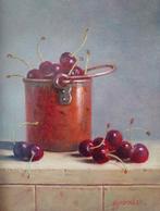 Hans Habraken (1946) - Ketel met kersen, Antiek en Kunst