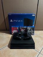 Sony - Playstation 4 (PS4) - Pro - Videogameconsole + games, Spelcomputers en Games, Nieuw