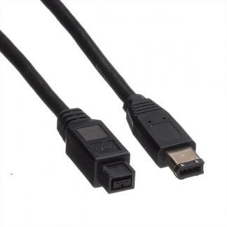 FireWire kabel | 9 naar 6 pins | 1.8 meter (400 Mbps), Computers en Software, Pc- en Netwerkkabels, Nieuw, Verzenden