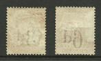 Groot-Brittannië - GB QV SG159 SG162 3d op 3d Lilac en 6d op, Gestempeld