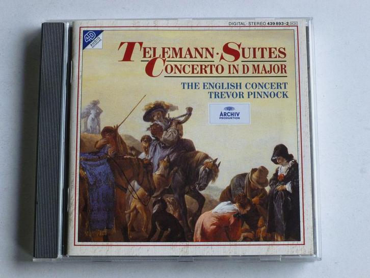 Telemann - Suites / Trevor Pinnock, Cd's en Dvd's, Cd's | Klassiek, Zo goed als nieuw, Verzenden