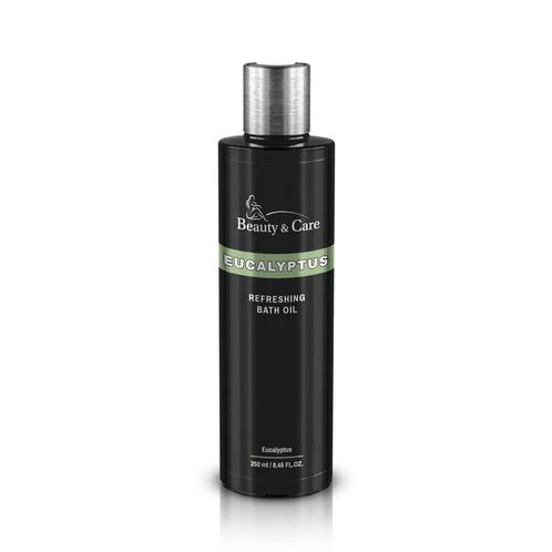 Beauty & Care Eucalyptus badolie 250 ml.  new, Huis en Inrichting, Badkamer | Badtextiel en Accessoires, Overige typen, Zwart