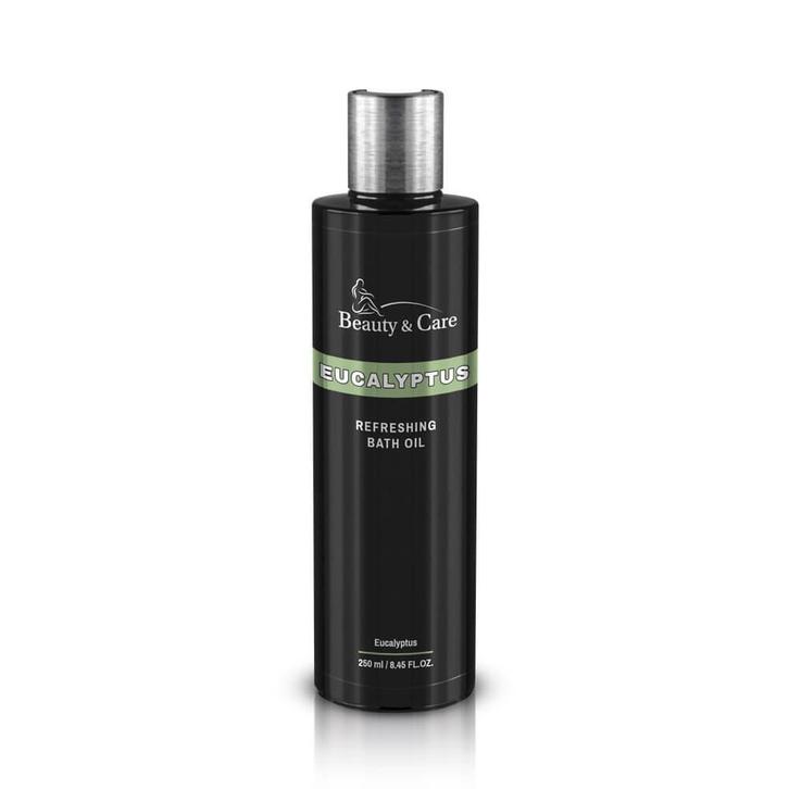 Beauty & Care Eucalyptus badolie 250 ml.  new, Huis en Inrichting, Badkamer | Badtextiel en Accessoires, Overige typen, Zwart