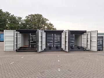 5-6-8-10 ft container - Zwart - Antraciet Containers - Mini