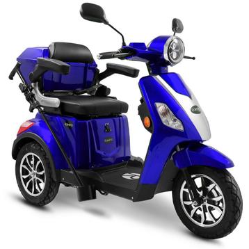 Rolektro E-Trike V.3 Scootmobiel 3-wieler Blauw