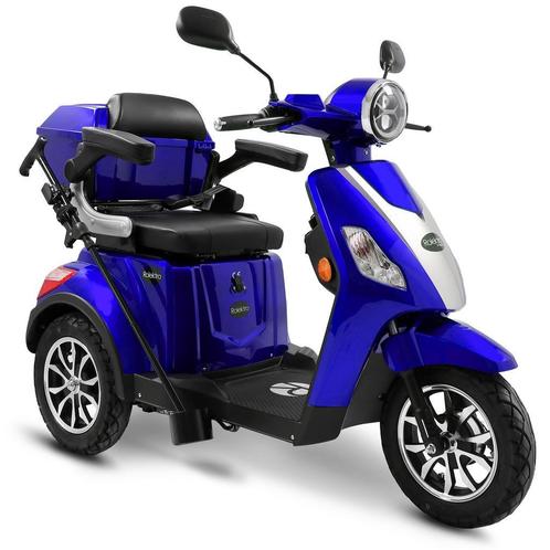 Rolektro E-Trike V.3 Scootmobiel 3-wieler Blauw, Diversen, Brommobielen en Scootmobielen, 46 km of meer, Nieuw, Overige merken