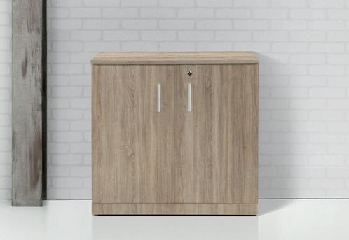 Executive klapdeurkast, 85x90x42 cm, midden eiken, Huis en Inrichting, Kasten | Boekenkasten, Nieuw, Ophalen of Verzenden