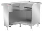 GGM Gastro | Kassabalie KOPENHAGEN - 1240mm - Links - |, Witgoed en Apparatuur, Koelkasten en IJskasten, Verzenden, Nieuw, 140 tot 160 cm