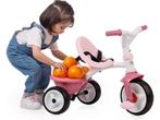 Smoby Be Move Roze - Driewieler met duwstang, Verzenden, Zo goed als nieuw