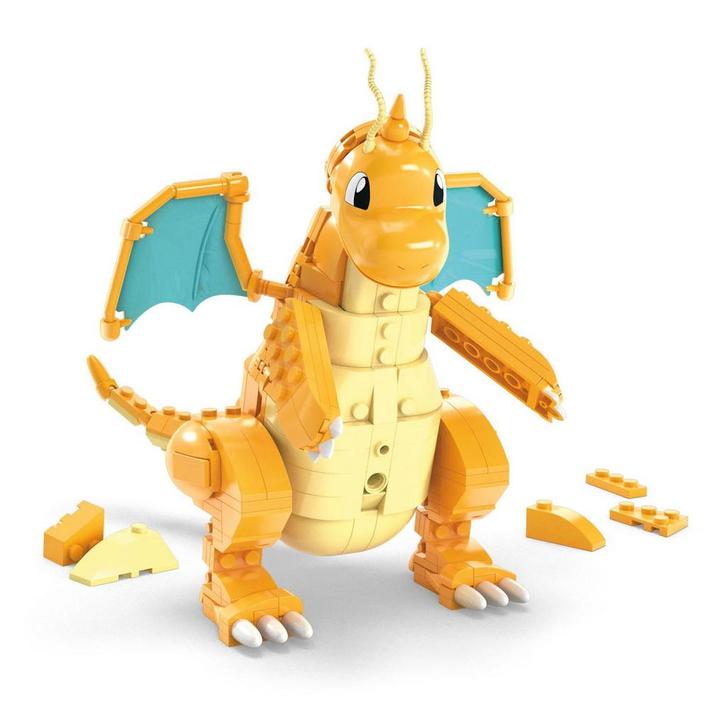 Mega Construx Pokémon Bouwset - Dragonite - 387dlg., Kinderen en Baby's, Speelgoed | Bouwstenen, Ophalen of Verzenden