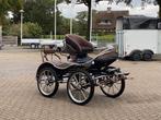 Tweespan / Anatomic / Marathonwagen / Pony / 25-23Inch, Zo goed als nieuw, Marathonwagen, Paard of Pony