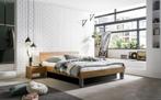 Waterbed Lodi massief eiken wild 90x200, Verzenden, Nieuw, Tweepersoons, Gestabiliseerd