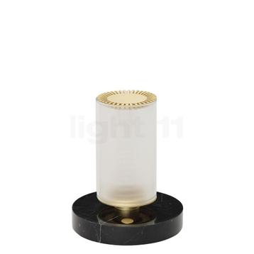 DCW Frechin a Table Trø¥dlø¸s LED, zwart/goud (Tafellamp beschikbaar voor biedingen