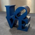 Robert Indiana (1928-2018) - Love sculpture (blue)