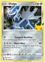 Dialga Celebrations 020/025, Hobby en Vrije tijd, Verzamelkaartspellen | Pokémon, Ophalen of Verzenden, Nieuw, Losse kaart, Foil