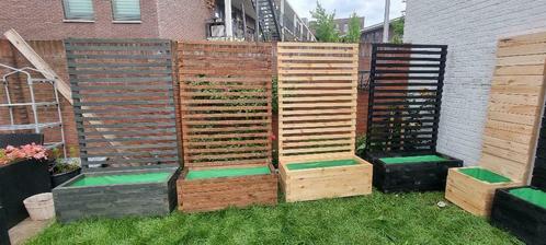 Grote houten plantenbak 100x40x36 met optie klimrek 176cm !, Tuin en Terras, Bloembakken en Plantenbakken, 30 tot 60 cm, 100 cm of meer