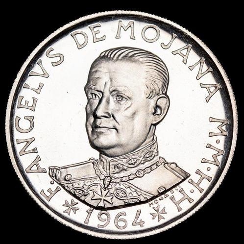 Malta. 1 Escudo 1964 - Cabeza de San Juan Bautista Ora Pro, Postzegels en Munten, Munten | Europa | Niet-Euromunten