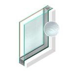 Dubbel glas Figuur HR++ Guss antiek blank 4mm - sp - #4mm, Doe-het-zelf en Verbouw, Glas en Ramen, Ophalen of Verzenden, Nieuw