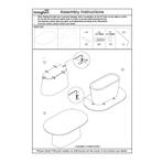 Novero Espresso 230cm-31546, Ophalen of Verzenden, Nieuw