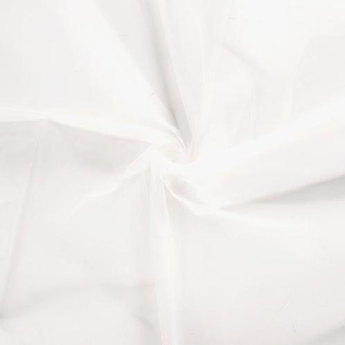 Tule stof – Gebroken wit, Hobby en Vrije tijd, Stoffen en Lappen, 120 cm of meer, 200 cm of meer, Wit, Nieuw, Polyester, Ophalen of Verzenden
