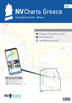 NV Charts Griekenland - GR 2 - Cycladen naar Kreta - Athene, Watersport en Boten, Ophalen of Verzenden, Nieuw