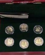 Luxemburg. 2 Euro 2019/2021 (6 monnaies) Proof