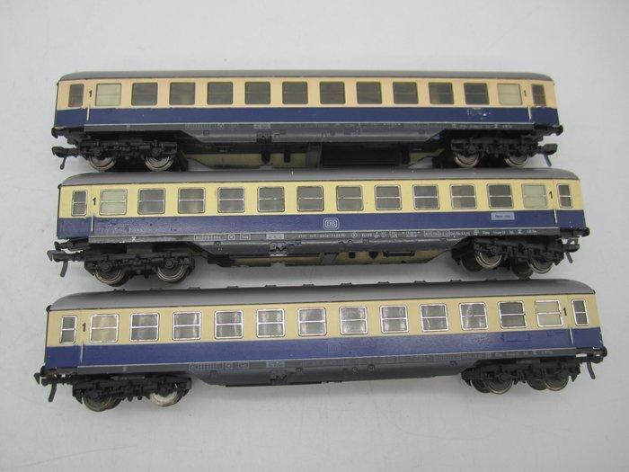 Fleischmann H0 - 1500R - Modeltrein personenwagen (3) - 3, Hobby en Vrije tijd, Modeltreinen | H0