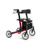 Rollator Vermeiren Quava lichtgewicht rood, Ophalen of Verzenden, Nieuw