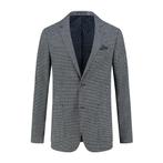 GENTS - Colbert melange blauwgrijs - 46, Kleding | Heren, Verzenden, Nieuw