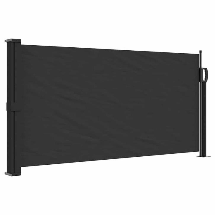 Windscherm 100x500cm Zwart | Tweedekansje, Caravans en Kamperen, Windschermen, Uittrekbaar, Nieuw, Ophalen of Verzenden