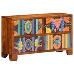 vidaXL Schoenenkast Bruin 90 x 35 x 55 cm Massief acaciahout, Verzenden, Nieuw