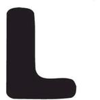 Thule Yepp abc letter L, Fietsen en Brommers, Fietsaccessoires | Fietsstoeltjes, Verzenden, Nieuw