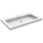 Wiesbaden Kera Wastafel Enkel met 1 Kraangat - 60x46x5cm -, Ophalen of Verzenden, Nieuw