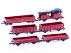 Schaal N Fleischmann 5282 8200 8205 8225 DB bakwagens aut..., Hobby en Vrije tijd, Modeltreinen | N-Spoor, Ophalen of Verzenden