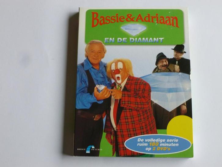 Bassie & Adriaan en de Diamant (2 DVD), Cd's en Dvd's, Dvd's | Kinderen en Jeugd, Zo goed als nieuw, Verzenden