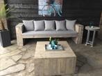 Bank Robuust - 250 x 60 x 85 cm (inclusief kussens) -, Tuin en Terras, Tuinsets en Loungesets, Ophalen of Verzenden, Nieuw