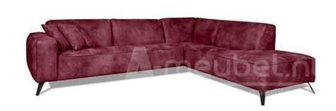 Hoekbank Lent - hoekbanken - Rood, Huis en Inrichting, Banken | Sofa's en Chaises Longues, Nieuw, Leer