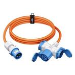 CEE verloopkabel | Goobay | 1.5 meter, Verzenden, Nieuw