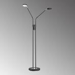 Fischer & Honsel - Staande lamp - Luna Black - Metaal, Antiek en Kunst