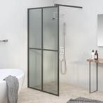 vidaXL Inloopdouchescherm 100x195 cm donker gehard glas, Verzenden, Nieuw